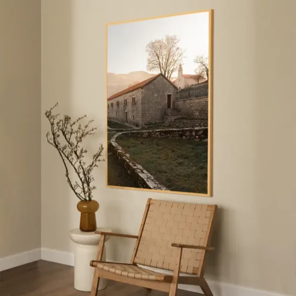Njegoševa rodna kuća - slika na zidu x large