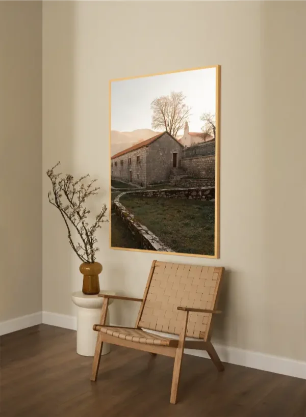 Njegoševa rodna kuća - slika na zidu x large