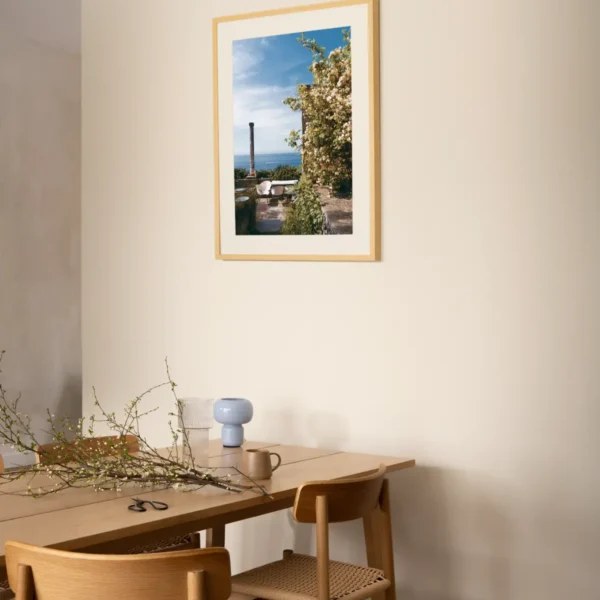 Pogled na more u Dubrovniku - slika na zidu medium