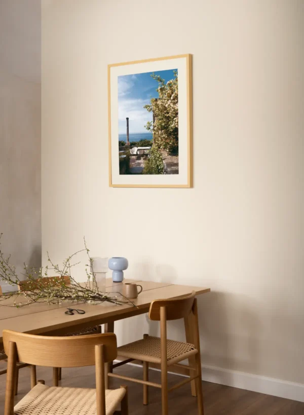 Pogled na more u Dubrovniku - slika na zidu medium